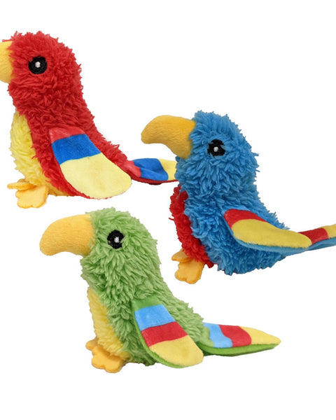 Spot Ethical Love The Earth Parrot Catnip Toy Assorted; 1Ea-One Size