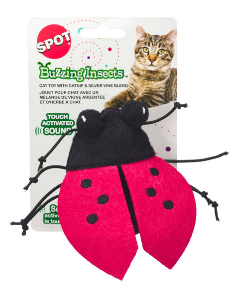 Spot Buzzing Insects Cat Toy Assorted, 1ea/5 in