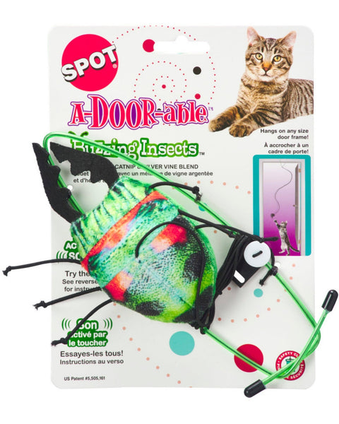 Spot Buzzing Insect Adoorable Cat Toy Assorted, 1ea/One Size