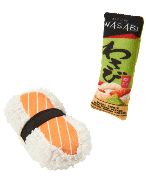 Spot Sushi Take Out Cat Toy Assorted, 1ea/2 pk