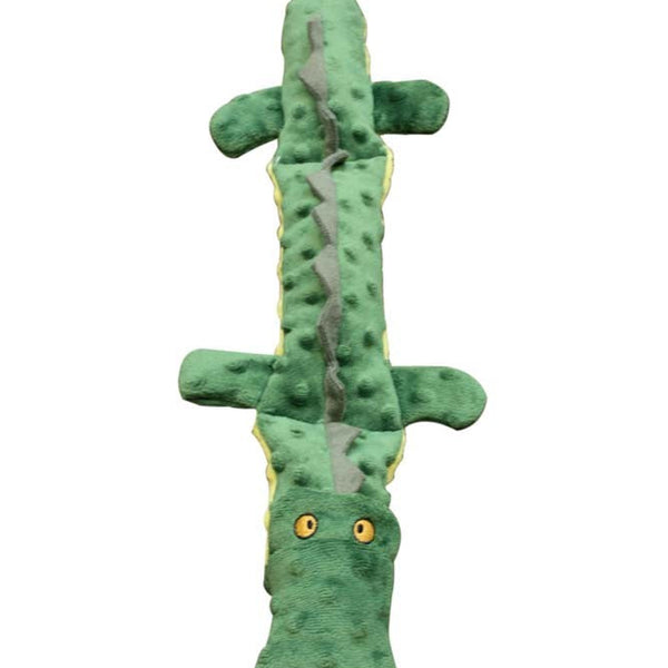 Skinneeez Extreme Dog Toy Triple Squeaker Croc 1ea/25 in