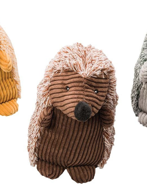 Spot Corduroy Hedgehogs Dog Toy Assorted 1ea/8 in