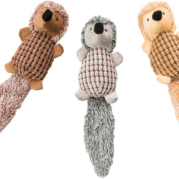 Spot Long Tail Dog Toy Hedgehogs Assorted 1ea/16 in