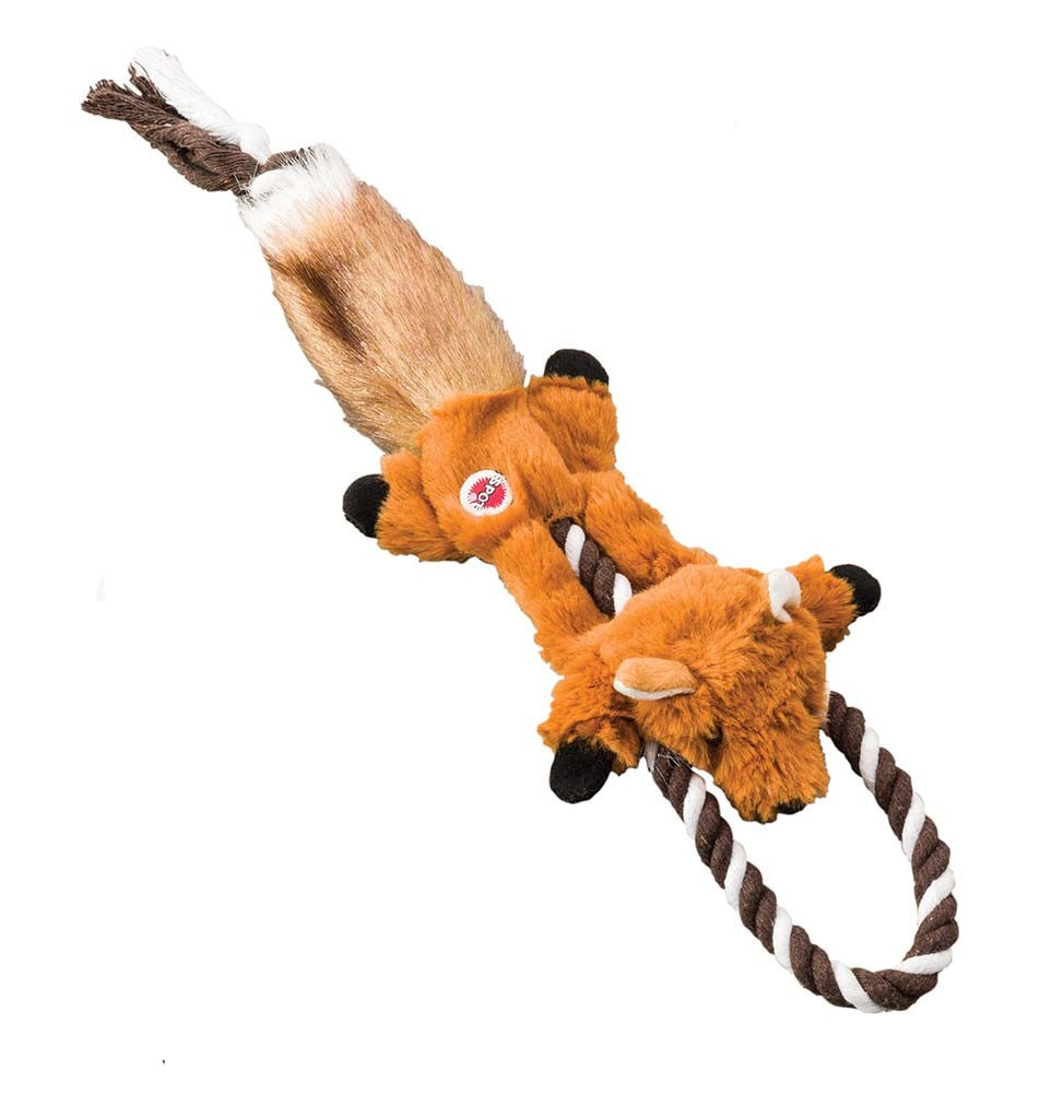 Skinneeez Tugs Dog Toy Forest Fox Multi-Color 1ea/14 in