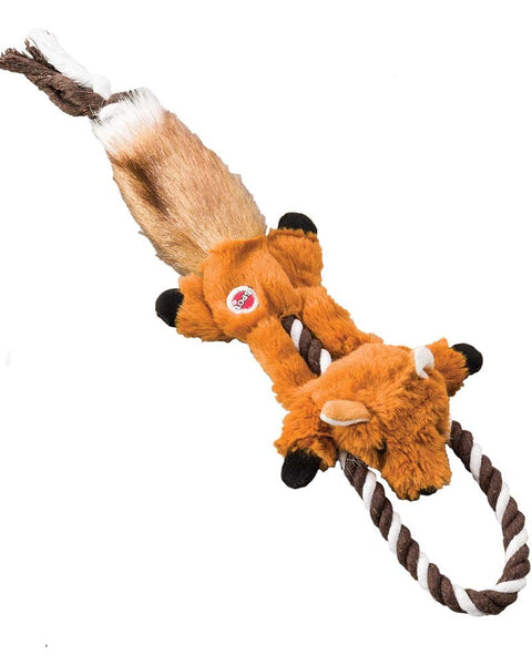 Skinneeez Tugs Dog Toy Forest Fox Multi-Color 1ea/14 in