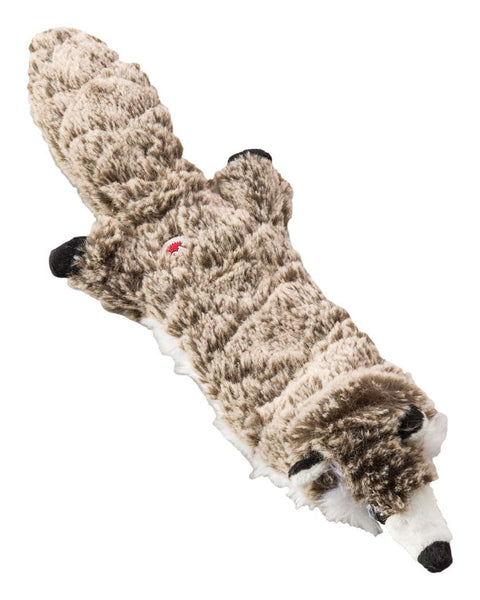 Skinneeez Extreme Quilted Dog Toy Raccoon Gray 1ea/14 in