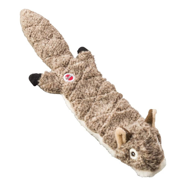 Skinneeez Extreme Quilted Dog Toy Squirrel Gray 1ea/14 in