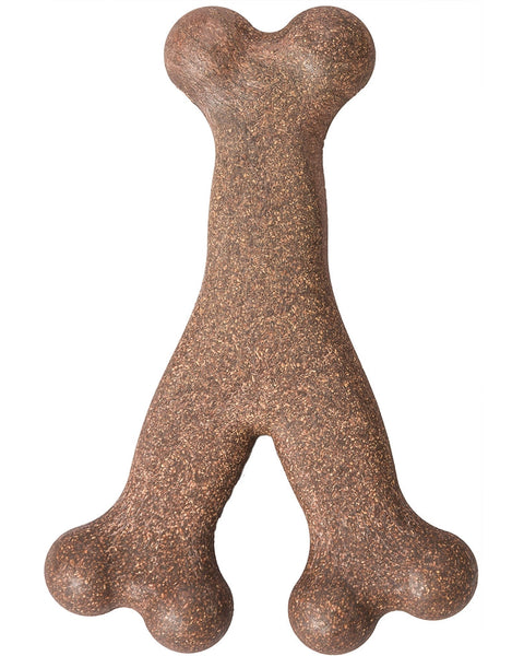 Bam-Bone Wish Bone Bacon Dog Toy 1ea/5.25 in