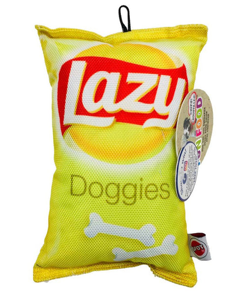 Spot Fun Food Lazy Dog Toy Doggie Chips 1ea/8 in