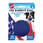 Spot Barrett Ball Dog Toy Blue, 1ea/4 in, MD