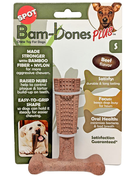 Bam-Bone Plus Dog Chew Beef 1ea/4 in