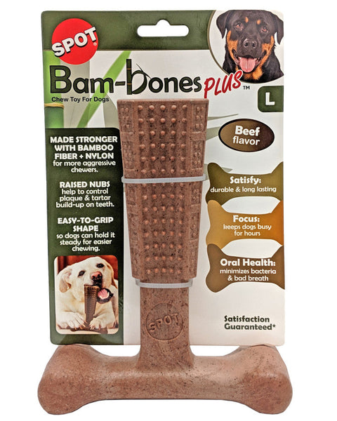 Bam-Bone Plus Dog Chew Beef 1ea/7 in