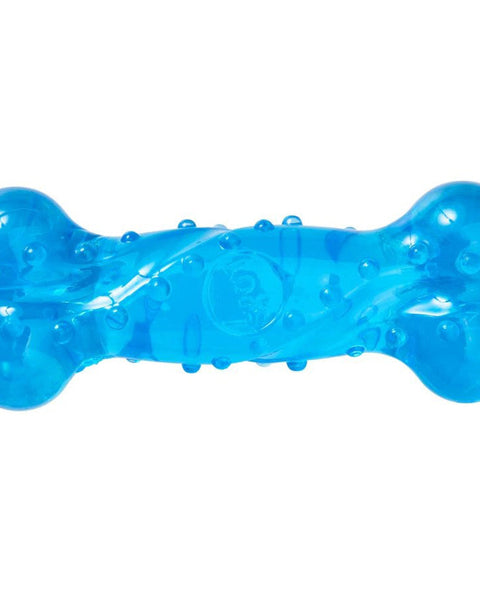 Spot Play Strong Scent-Station Bone Dog Toy Bacon Blue 1ea/5 in