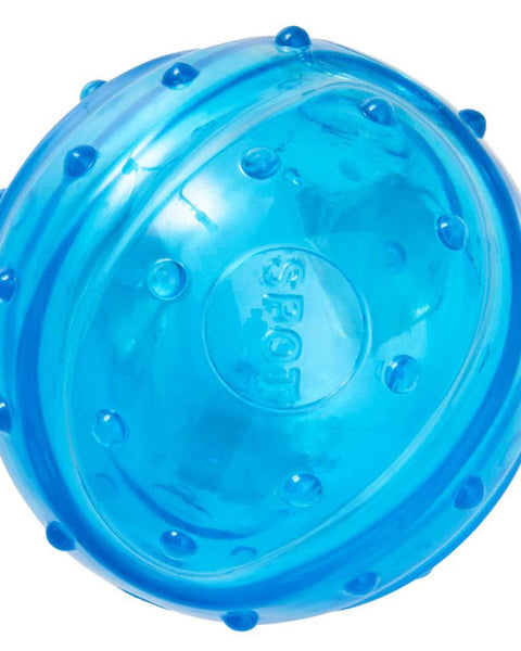 Spot Play Strong Scent-Station Ball Dog Toy Bacon Blue 1ea/2.75 in