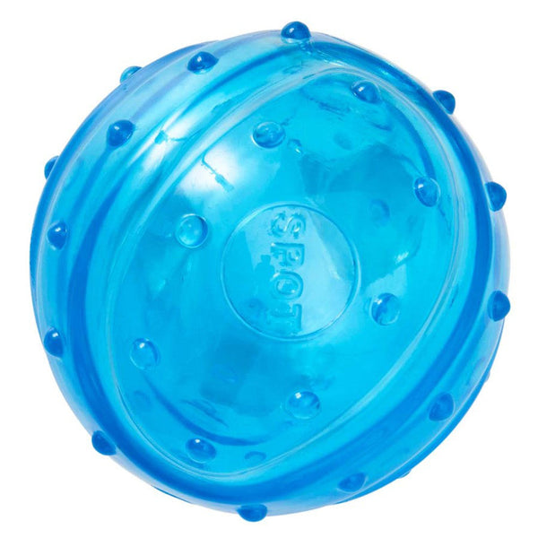 Spot Play Strong Scent-Station Ball Dog Toy Bacon Blue 1ea/2.75 in