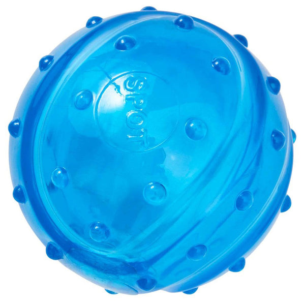 Spot Play Strong Scent-Station Ball Dog Toy Bacon Blue 1ea/3.25 in