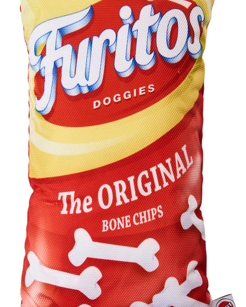 Spot Fun Food Furitos Chips Dog Toy Red 1ea/14 in