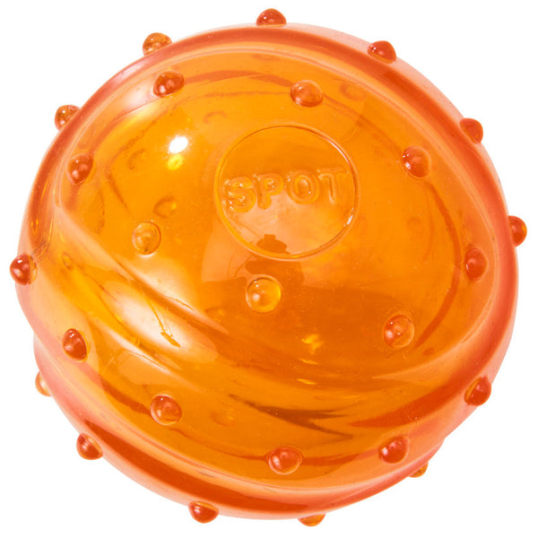 Spot Play Strong Scent-Sation Ball Dog Toy Orange 1ea/3.25 in