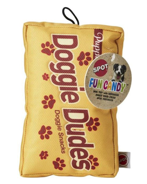 Spot Fun Candy Dog Toy Doggie Dudes, 1ea/7 in