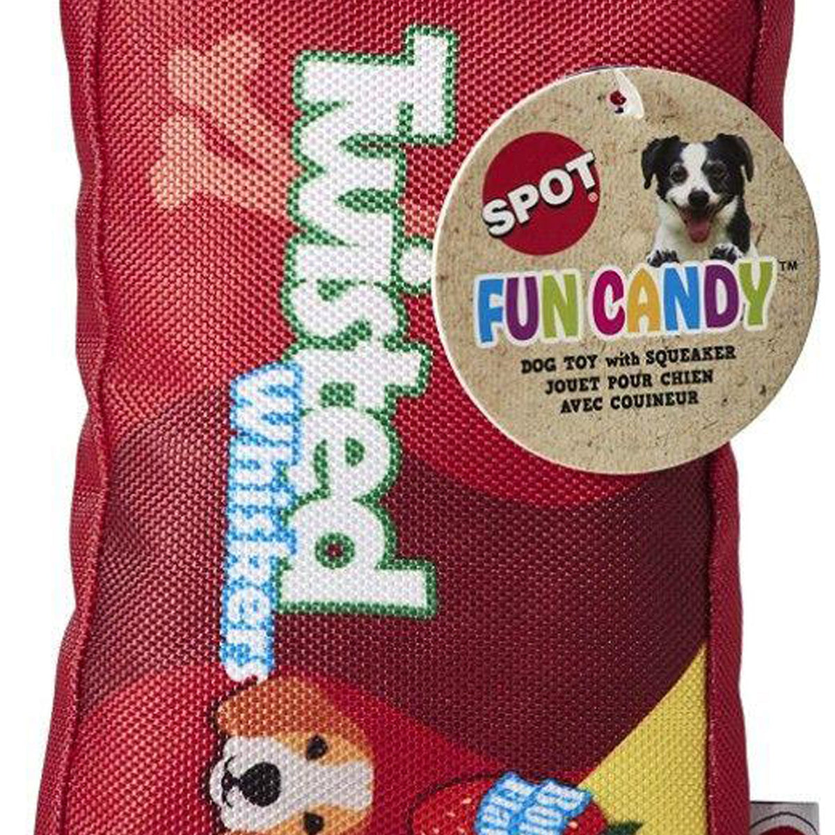 Spot Fun Candy Dog Toy Twisted Whiskers 1ea/7 in