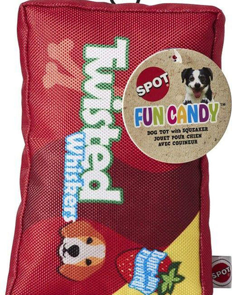 Spot Fun Candy Dog Toy Twisted Whiskers 1ea/7 in