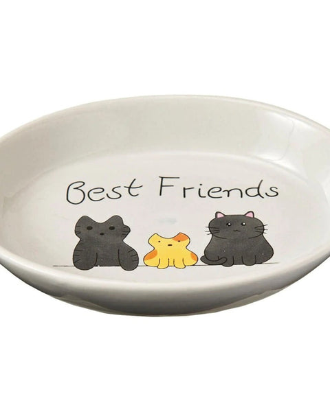 Spot Best Friends Oval Cat Dish 1ea/6 in