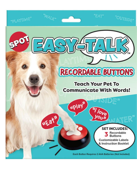 Spot Easy Talk Recordable Buttons 1ea/One Size