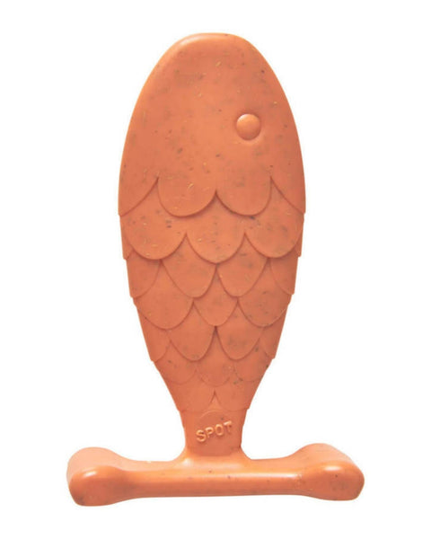 Bam-Bone Fish Salmon Dog Toy Salmon, 1ea/7 in