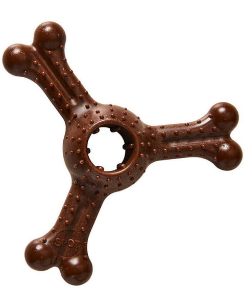 Bam-Bone Plus Triple Chew Dog Toy Bison, 1ea/7 in