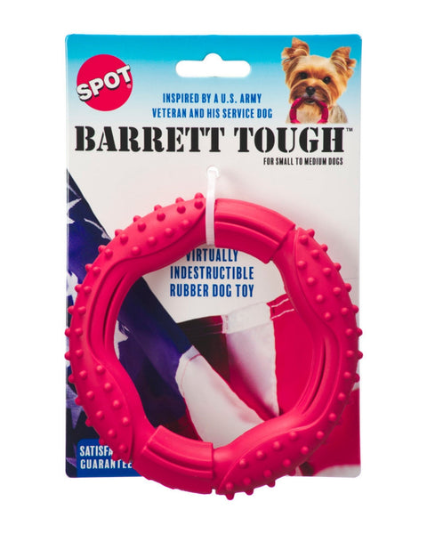 Spot Barrett Tough Ring Dog Toy 1ea/5 in