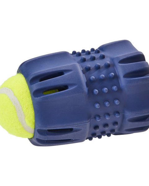 Spot Barrett Tough Tennis Jumble Dog Toy Blue, Blue, 1ea/SM