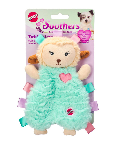 Spot Soothers Tabbie Lambie Dog Toy Assorted, 1ea/12 in