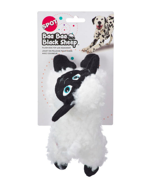 Spot Baa Baa Black Sheep Plush Dog Toy 1ea/8 in