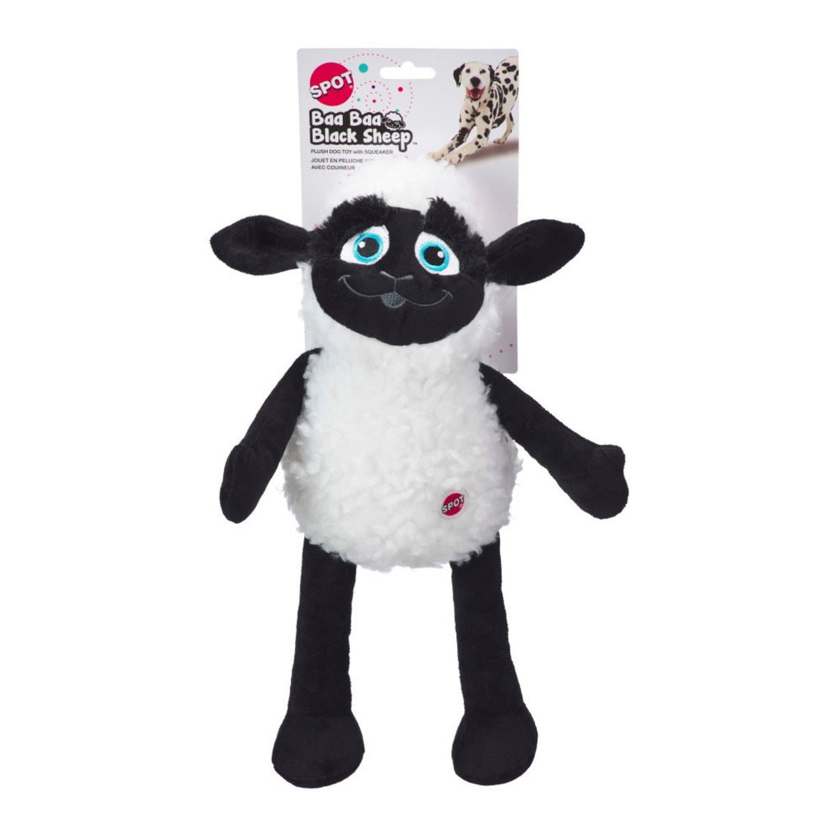 Spot Baa Baa Black Sheep Plush Dog Toy 1ea/13 in