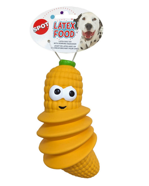 Spot Latex Foods Dog Toy Assorted, 1ea/8 in