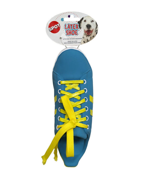 Spot Latex Shoes Dog Toy Assorted, 1ea/9 in