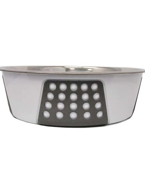 Spot Tribeca Dog Bowl White, 1ea/15 oz