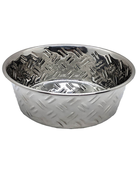 Spot CrissCross Stainless Steel NoSkid Dog Bowl 1ea/64 oz