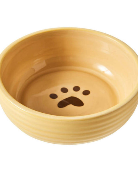 Spot Elegance Dog Bowl Cream, 1ea/5 in