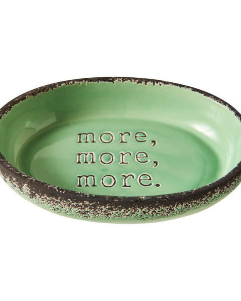 Spot More More Cat Bowl Avocado, 1ea/6 in