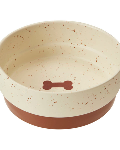 Spot Sedona Dog Dish Chestnut Brown, 1ea/7 in