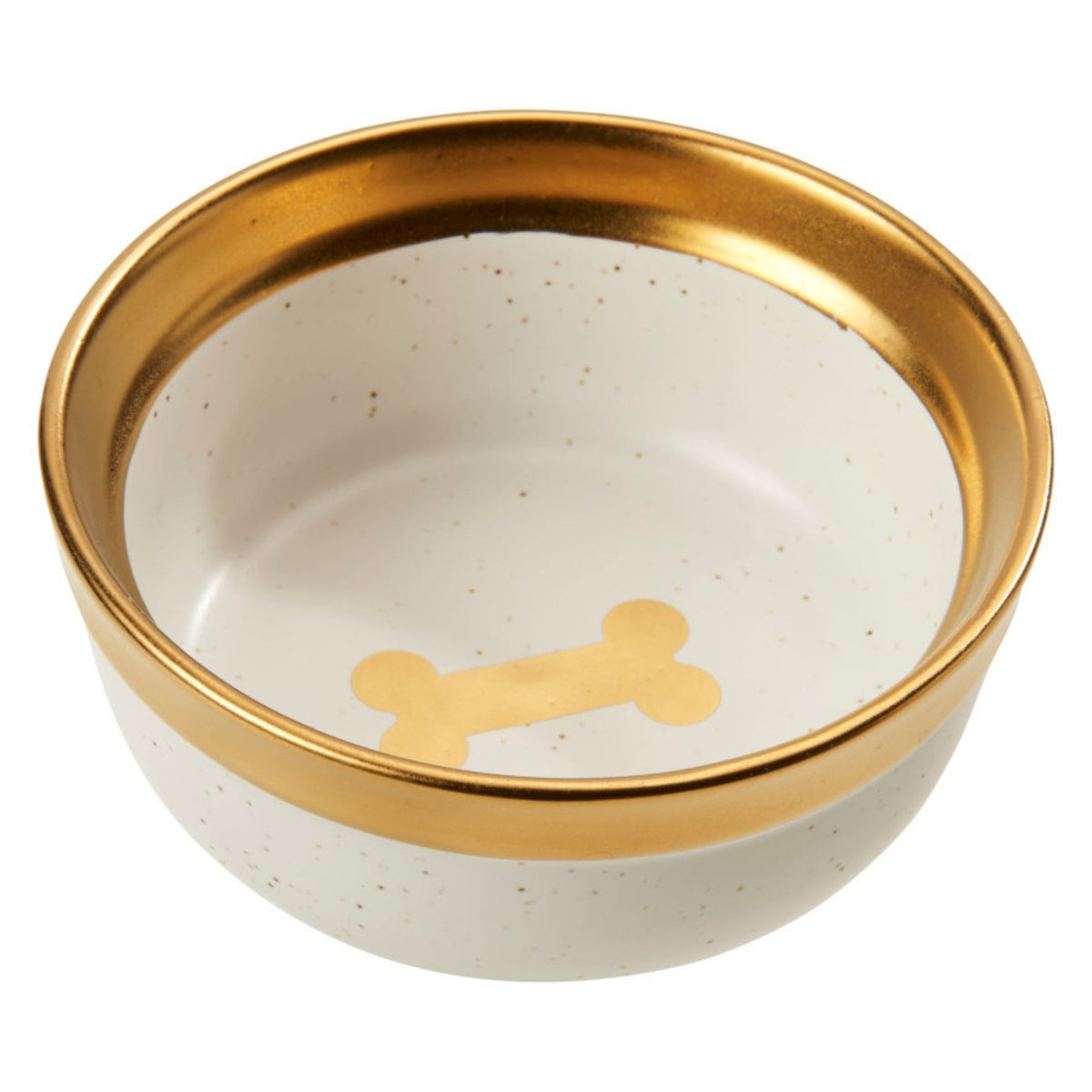 Ethical Pet 5" Malibu Dog Dish Gold