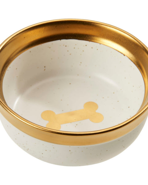 Ethical Pet 5" Malibu Dog Dish Gold