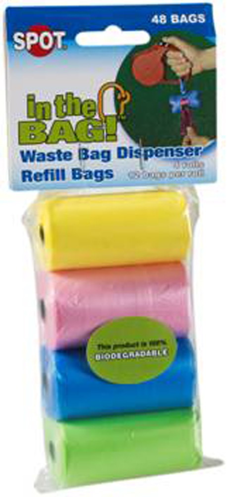 Spot In the Bag Refill Bags Yellow, Pink, Green, Blue 1ea/4 pk