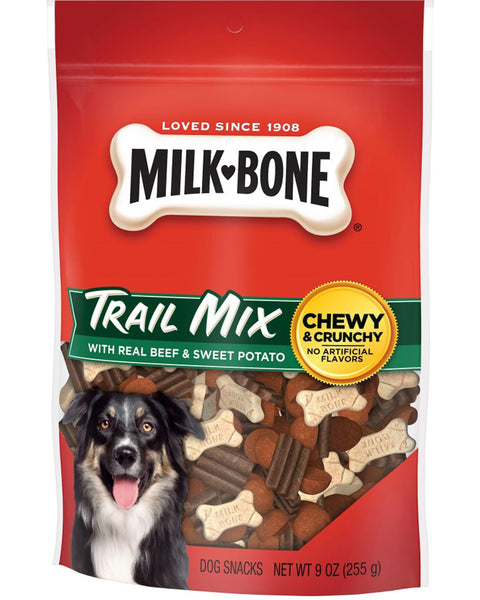 Milk-Bone Trail Mix Dog Treats Beef & Sweet Potato 1ea/Mini, 9 oz