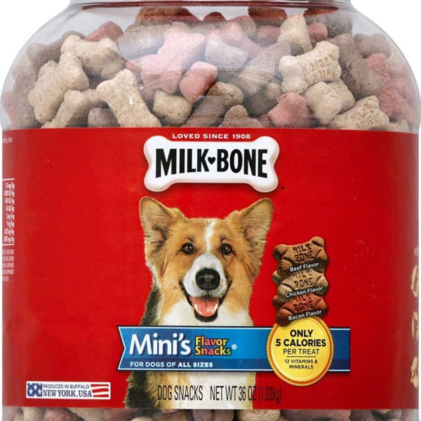 Milk-Bone Flavor Snacks Dog Treats 1ea/Mini, 36 oz