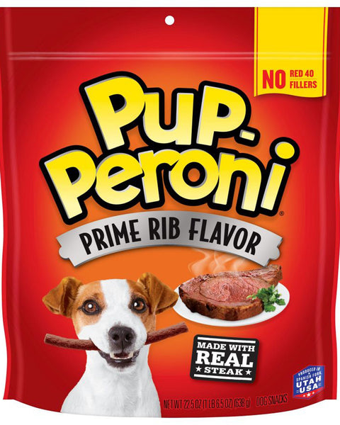 Pup-Peroni Prime Rib Dog Treats 1ea/22.5 oz