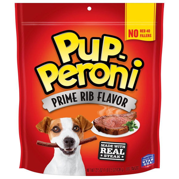 Pup-Peroni Prime Rib Dog Treats 1ea/22.5 oz