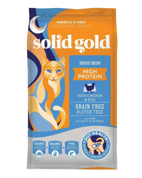 Solid Gold Cat  Indigo Moon Grain Free 3Lb