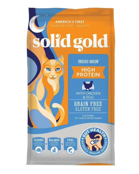 Solid Gold Cat  Indigo Moon Grain Free 6Lb